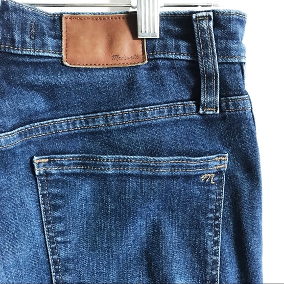 MADEWELL 10” High-Rise Skinny Jeans | Hayes Wash - Picture 5 of 8